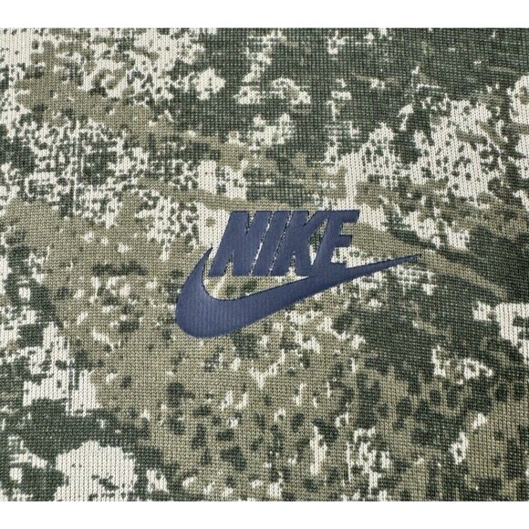 Nike Tech Windrunner Fleece Men’s Full-Zip Hoodie XL Black Olive HV5055-276 Camo - Picture 8 of 11